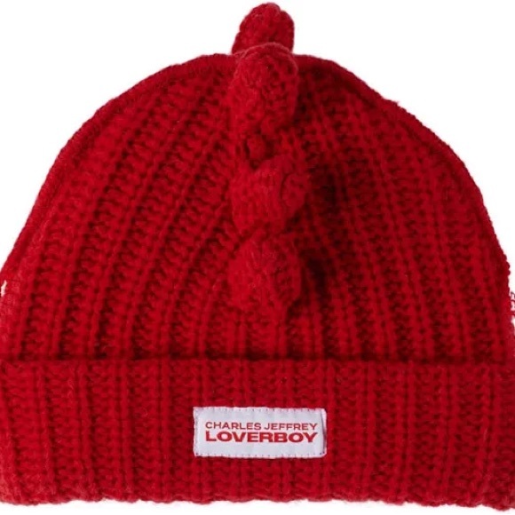 Charles Jeffrey Loverboy Chunky Spiked Beanie - Picture 2 of 3